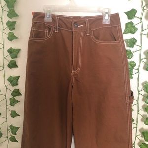brown skater pants